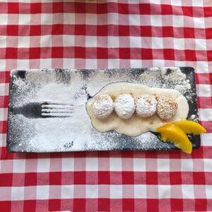 Cottage cheese dumplings